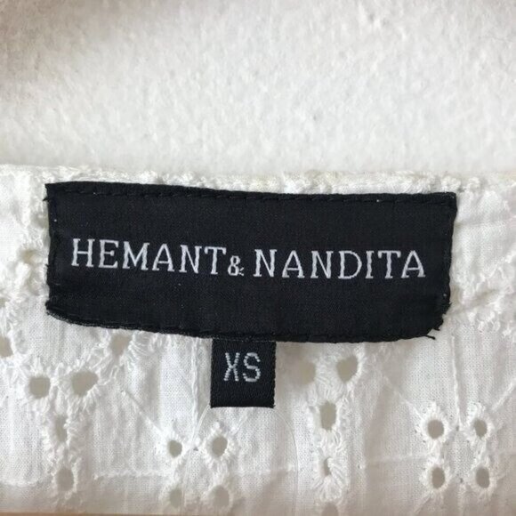 Hemant & Nandita Embroidered Tassel Tunic Dress - Picture 8 of 8